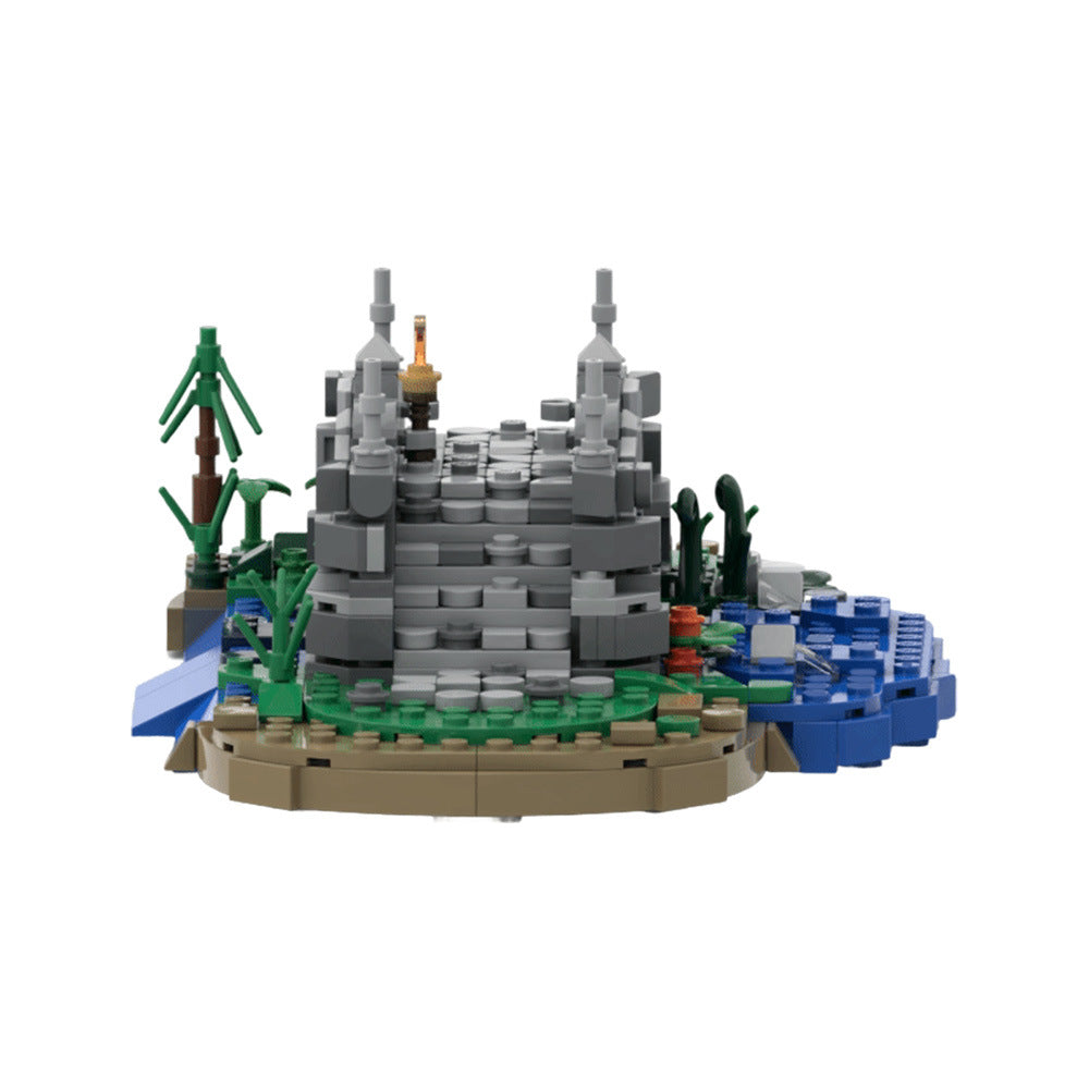 small medieval bridge building set | moc-219833 - 3