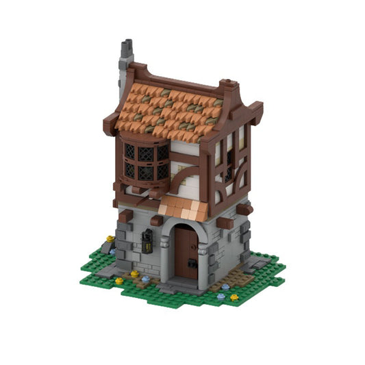 small medieval home building set | moc-121307 - 1