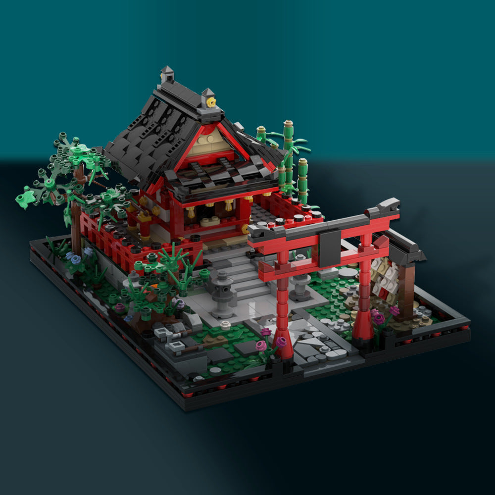 small shinto shrine building set | moc-186209 - 1