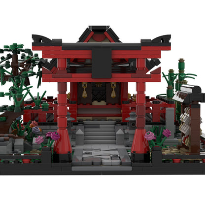 small shinto shrine building set | moc-186209 - 4