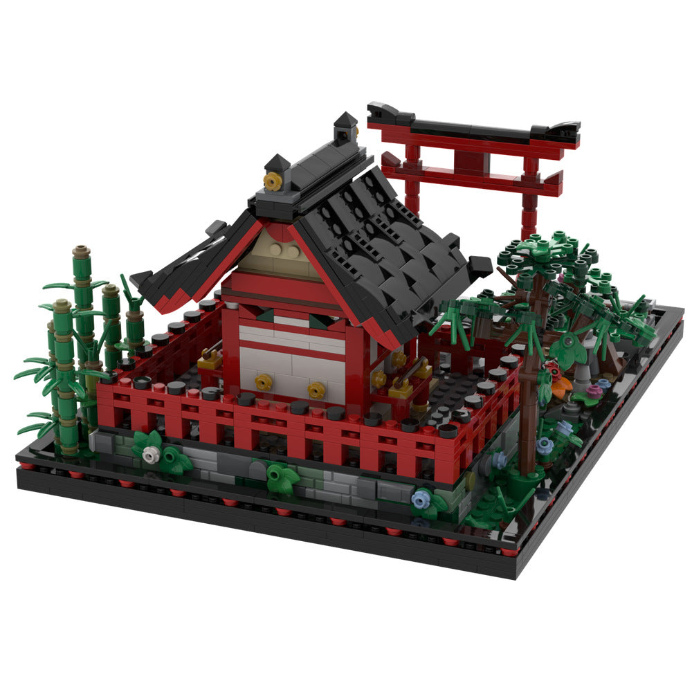 small shinto shrine building set | moc-186209 - 5