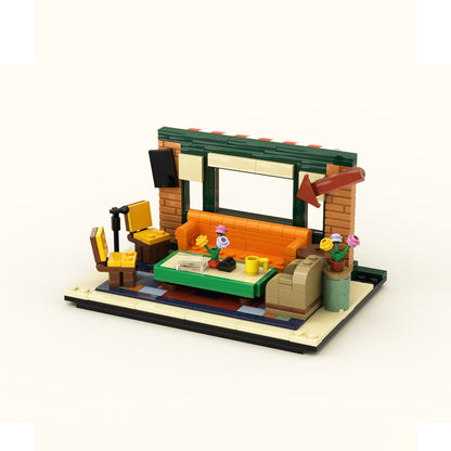 smaller display building set | 21319 friends | moc-138270 - 2