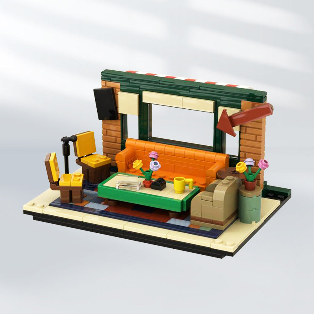 smaller display building set | 21319 friends | moc-138270 - 3
