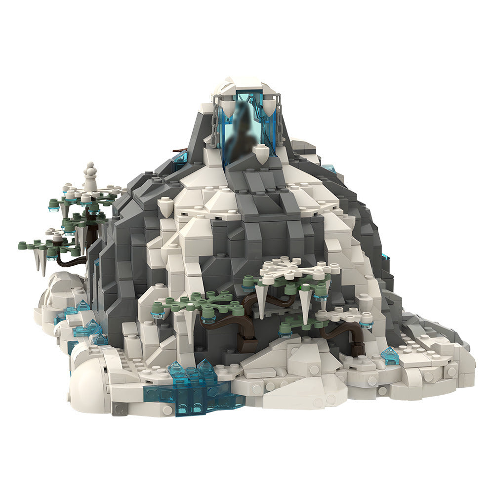 snow troll cave building set | lotr | moc-203593 - 2