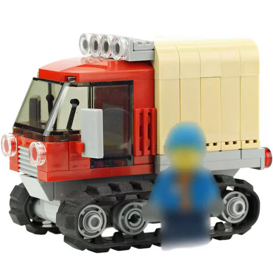 snowcat building set | moc-10037 - 1