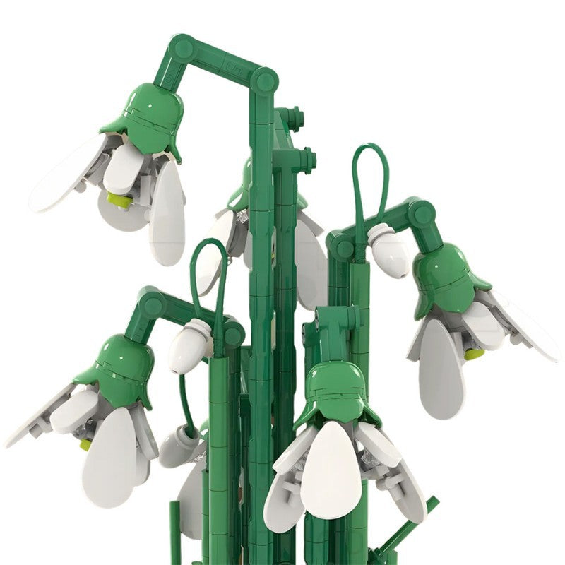 snowdrops in the forest building kit | moc-215316 - 3