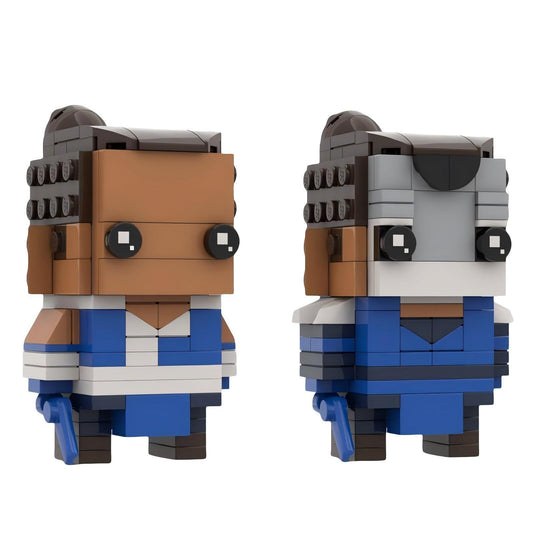 sokka brickheadz building kit | avatar: the last airbender | moc-63188 - 2