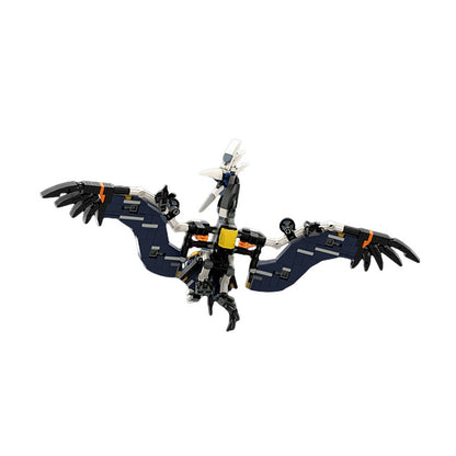Solar Wing Flying Mecha Bird Building Kit | LEGO-Compatible MOC - 3