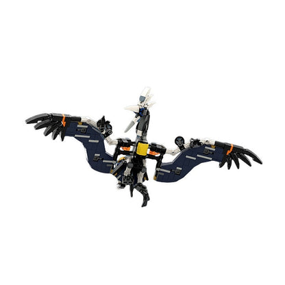 Solar Wing Flying Mecha Bird MOC Robotic Animal Building Kit - 2