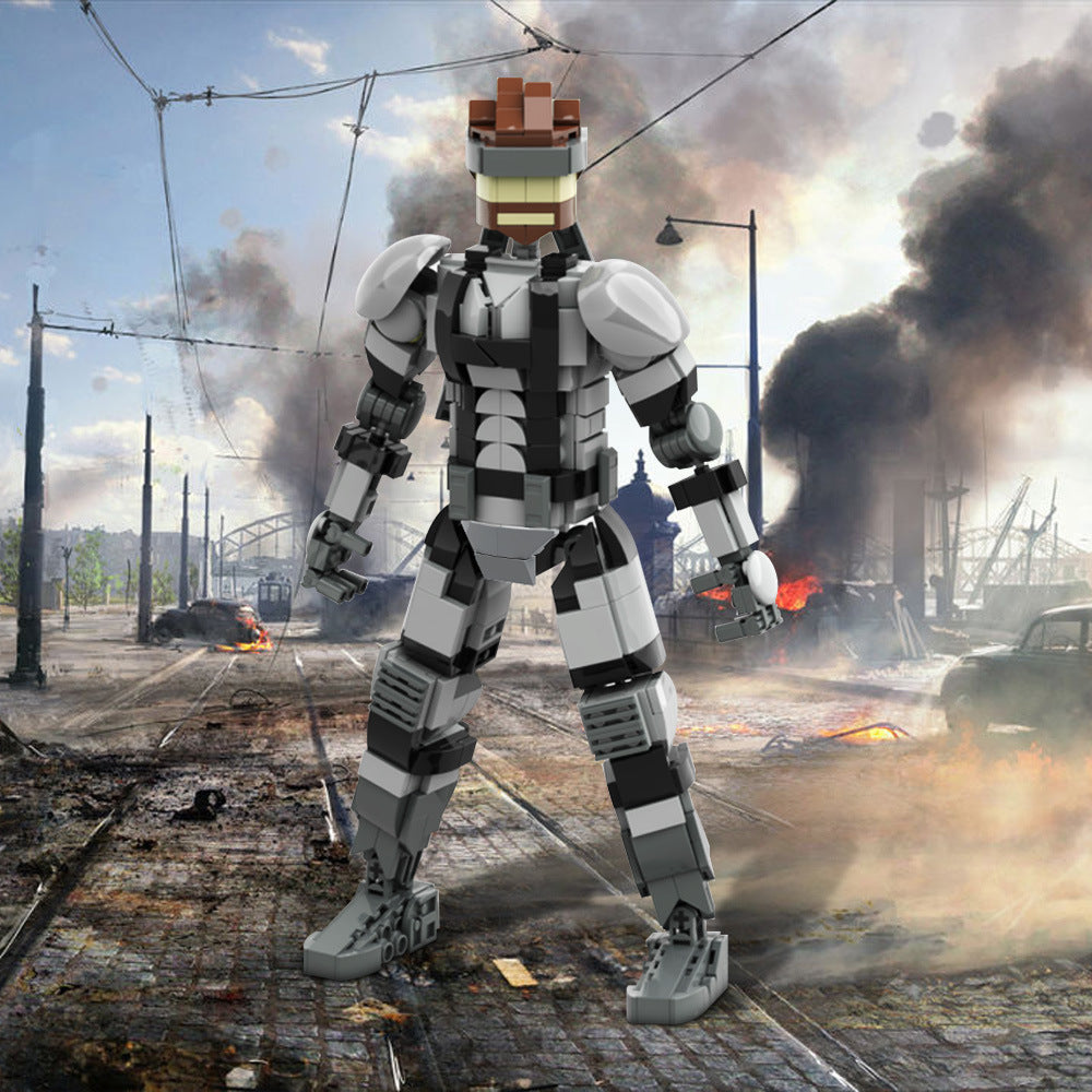 solid snake building set | metal gear solid | moc-222014 - 1