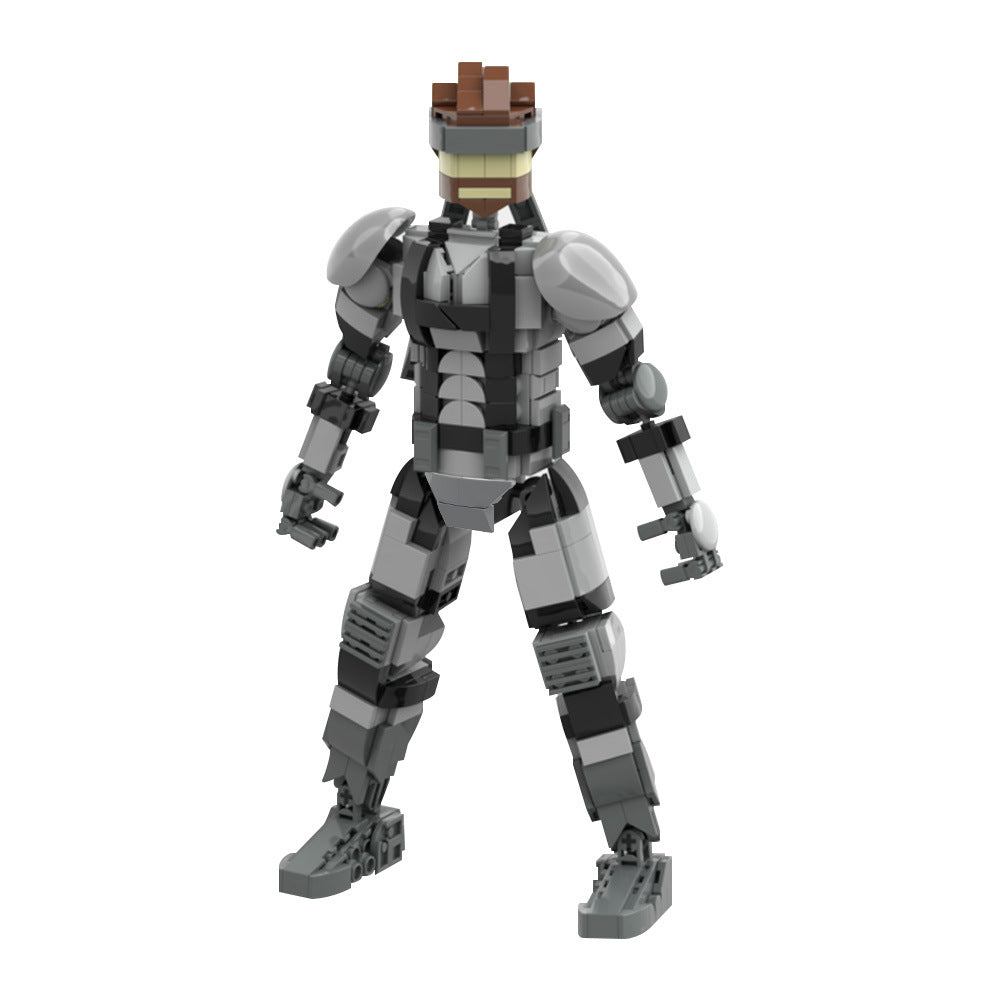 solid snake building set | metal gear solid | moc-222014 - 5