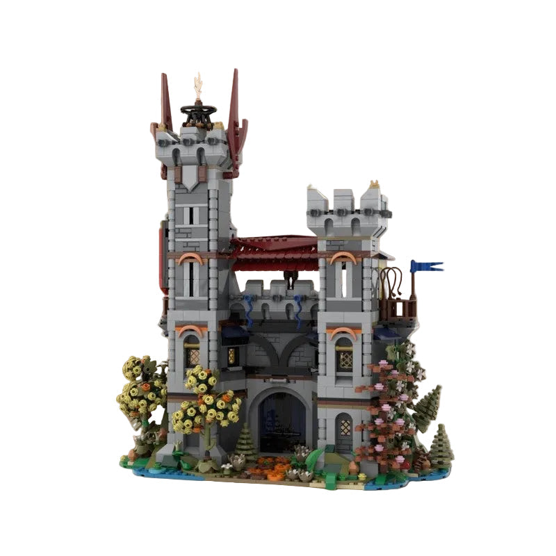 Sorcerer's Stronghold Building Kit | LEGO-Compatible MOC - 1