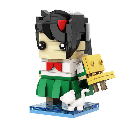 sota brickheadz building kit | suzume | lego compatible moc - 2