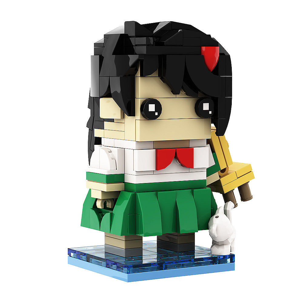 sota brickheadz building kit | suzume | lego compatible moc - 3