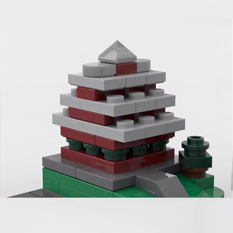 South Korea Skyline MOC Building Kit | Asian City Architecture Model - 3