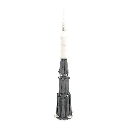 Soviet N1 Moon Rocket Building Kit | Saturn V Scale LEGO-Compatible MOC - 1