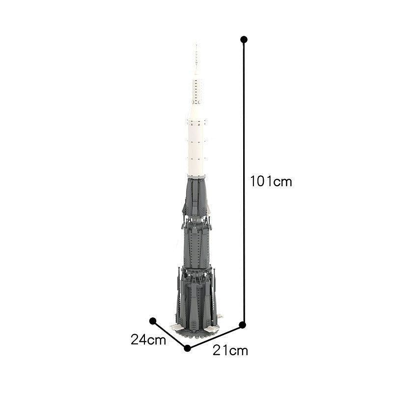 Soviet N1 Moon Rocket MOC Building Kit | Space Launch Vehicle Model - 5
