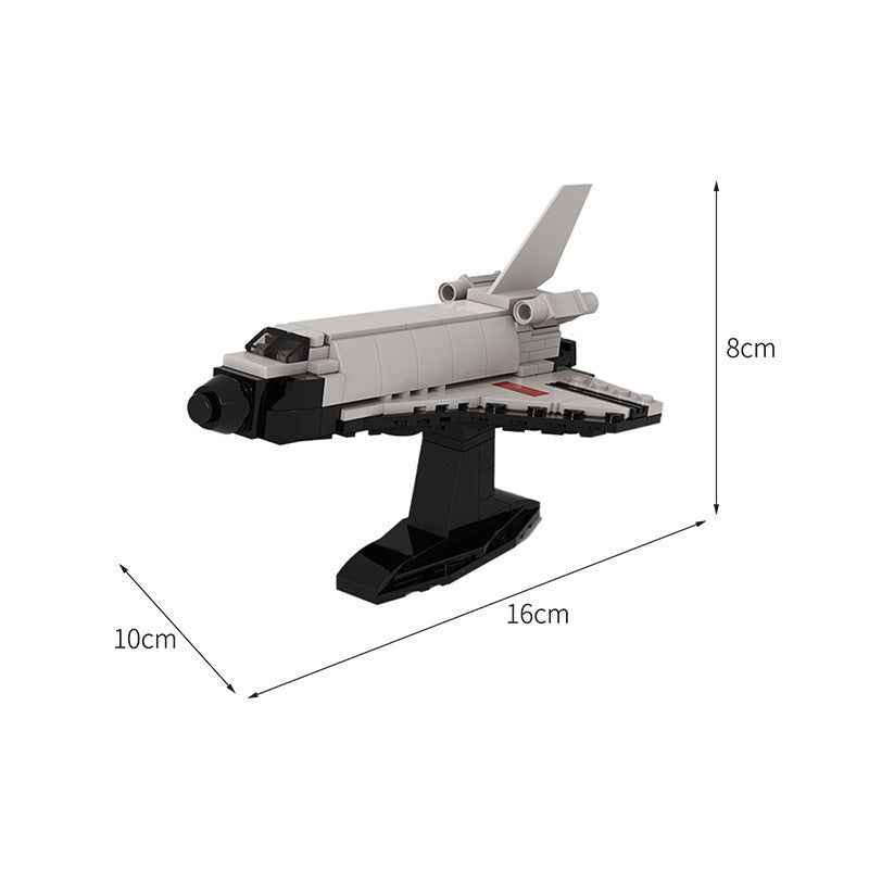 Soviet Space Shuttle Buran Building Kit | 1:220 | LEGO-Compatible MOC - 2