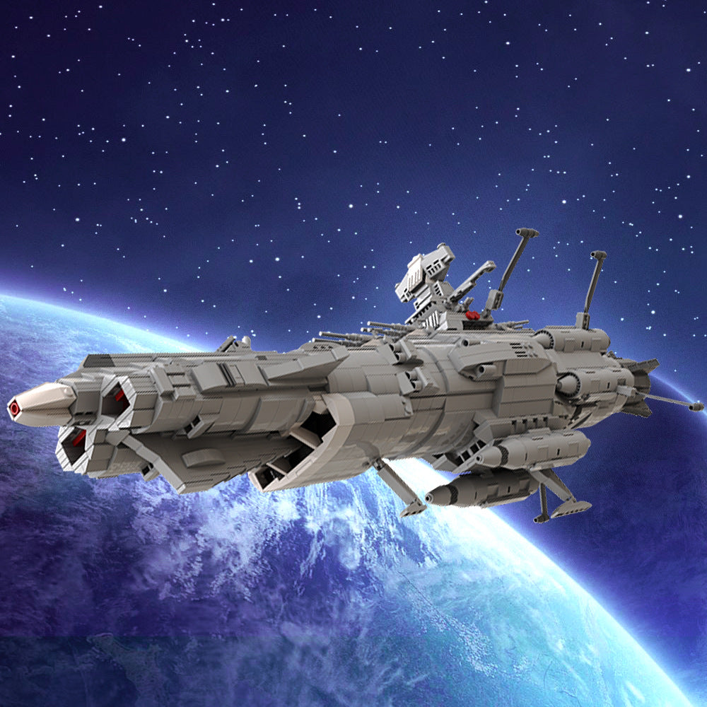 Space Battleship Andromeda 2199 Building Kit | LEGO-Compatible MOC - 2