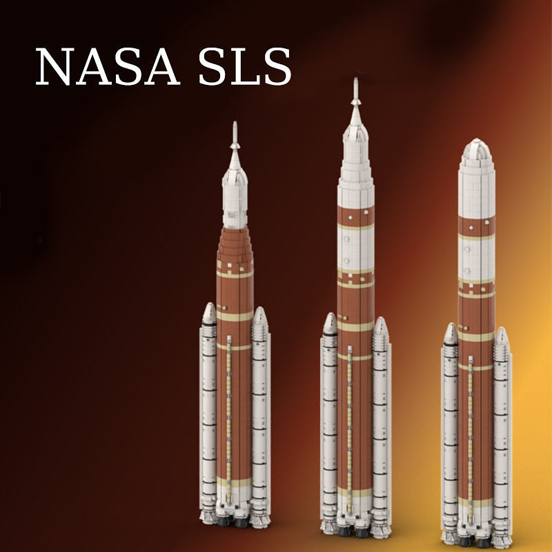 Space Launch System MOC Building Kit | 1:110 Scale Rocket Model - 4