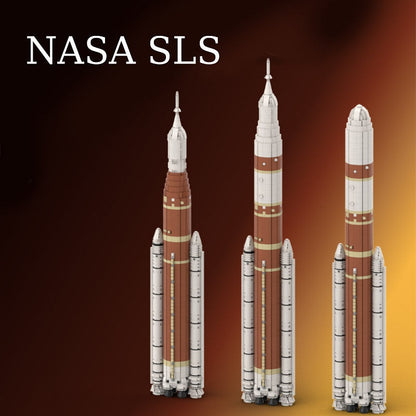 Space Launch System MOC Building Kit | 1:110 Scale Rocket Model - 4