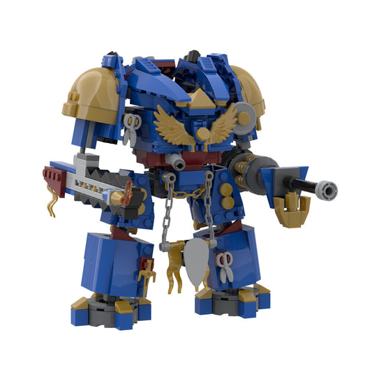 space marine building set | warhammer 40k | lego compatible - 2