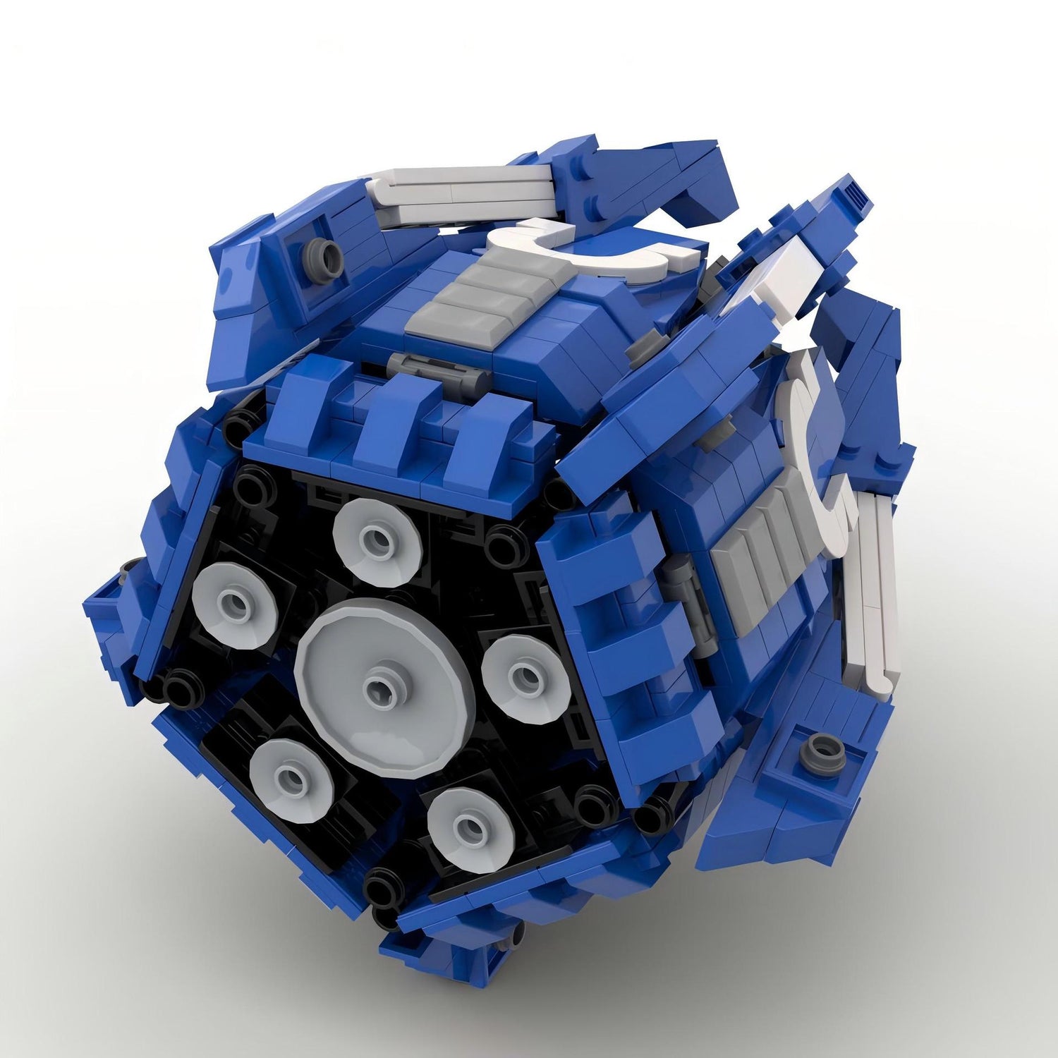 space marine drop pod building set | warhammer 40k | moc-160485 - 4