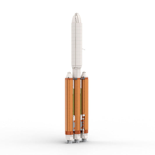 Space Rocket Atlas Building Kit | 1:110 Scale | LEGO-Compatible MOC - 1