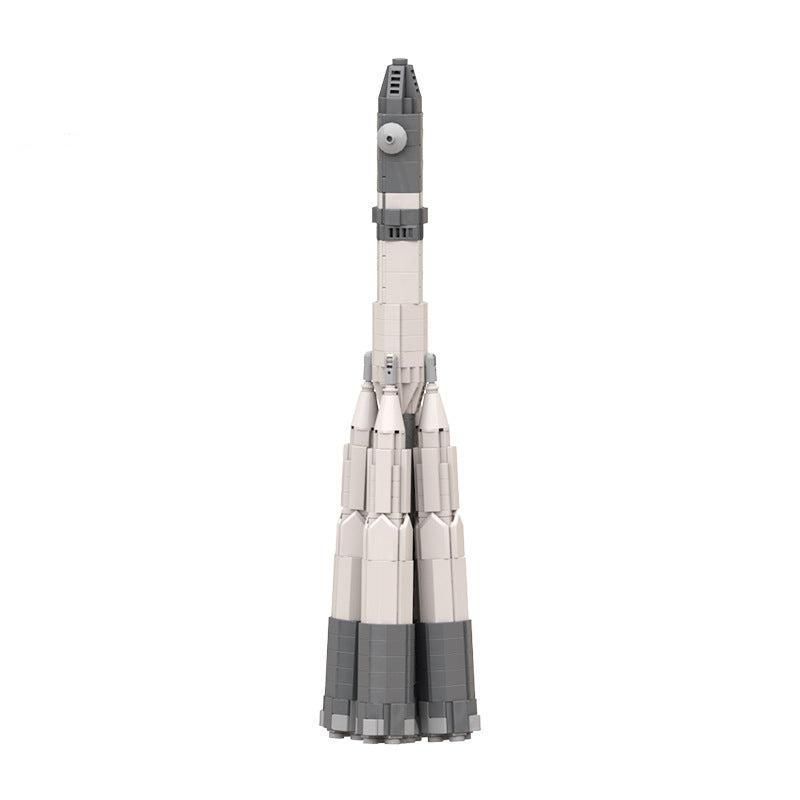 Space Rocket Family Vostok Building Kit | LEGO-Compatible MOC - 1