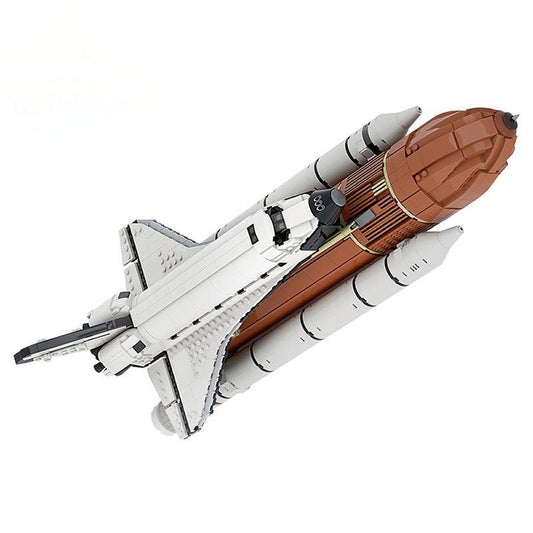 Space Shuttle Building Kit | 1:110 Scale | LEGO-Compatible MOC - 1