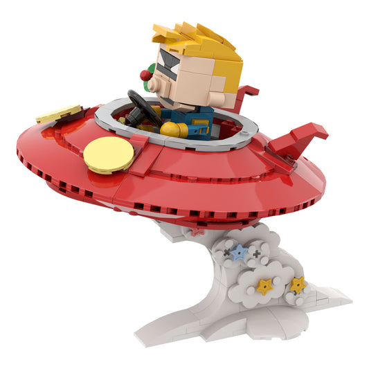 spaceman spiff building set | the calvin and hobbes | lego compatible - 2