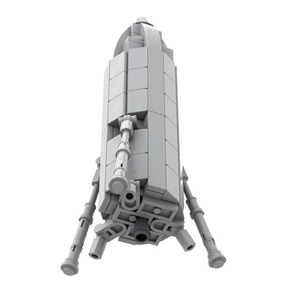 spacex starhopper building set | moc-146657 - 5