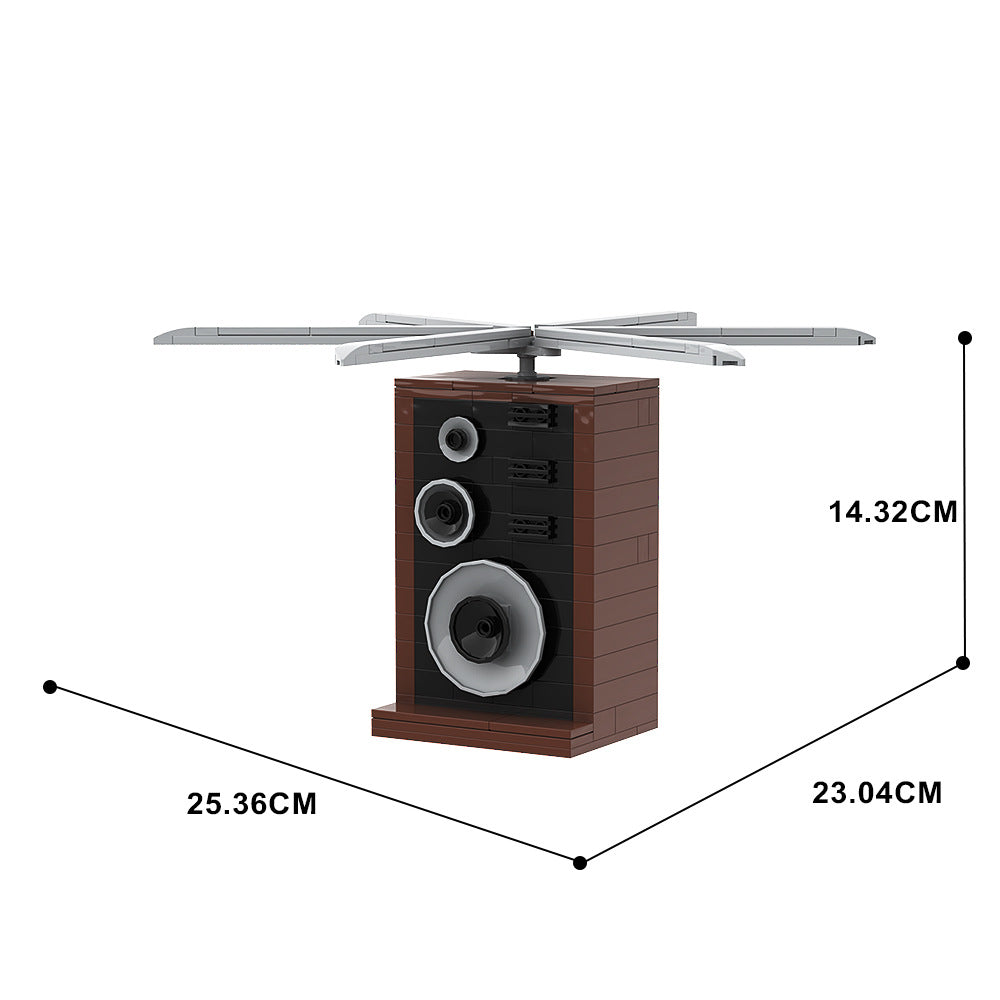 speakerman action figure building kit | skibidi toilet | lego compatible moc - 2