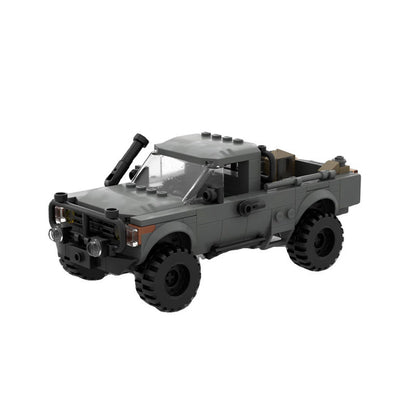 special operations forces technical truck building set | moc-105134 - 1