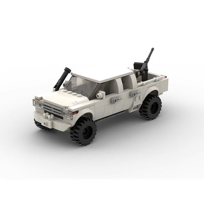 Special Operations Tactical Truck MOC Building Kit | Support Vehicle Model - 6