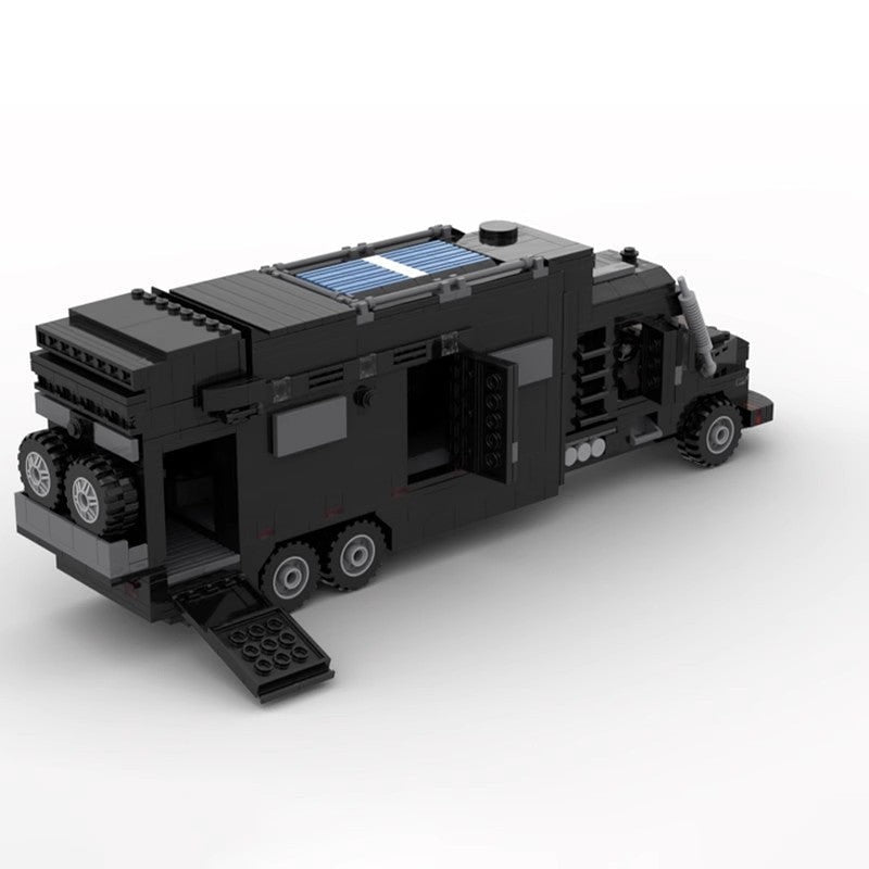 Specialized Tech Command Truck MOC Building Kit | Tactical Vehicle Model - 3