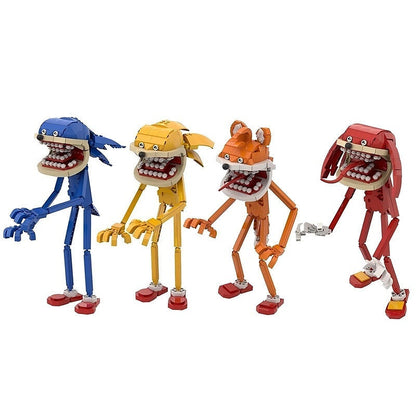 Speed Hedgehog Character MOC Figure Building Kit - 1