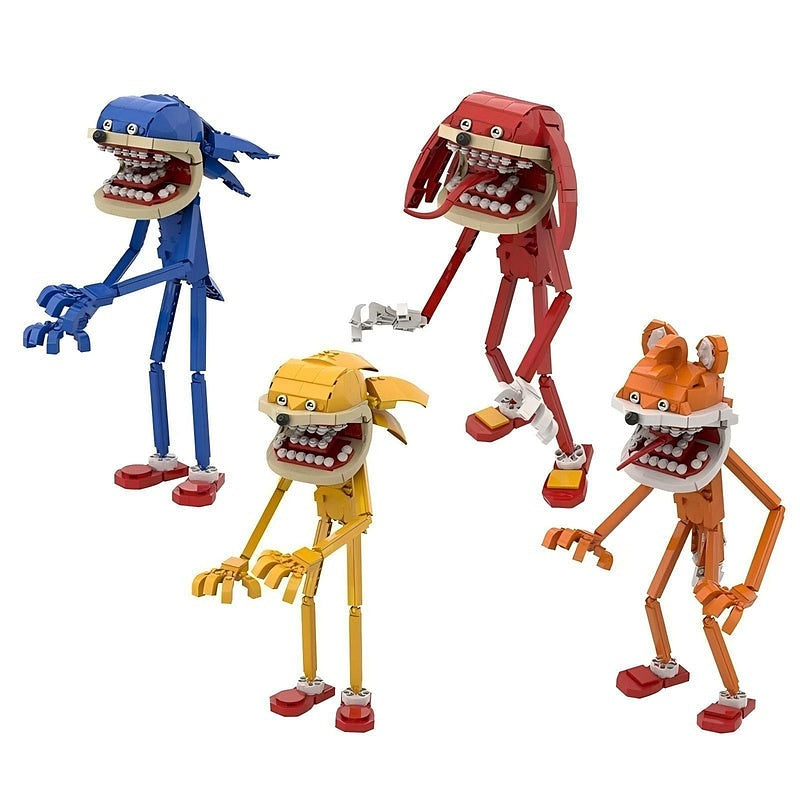 Speed Hedgehog Character MOC Figure Building Kit - 2