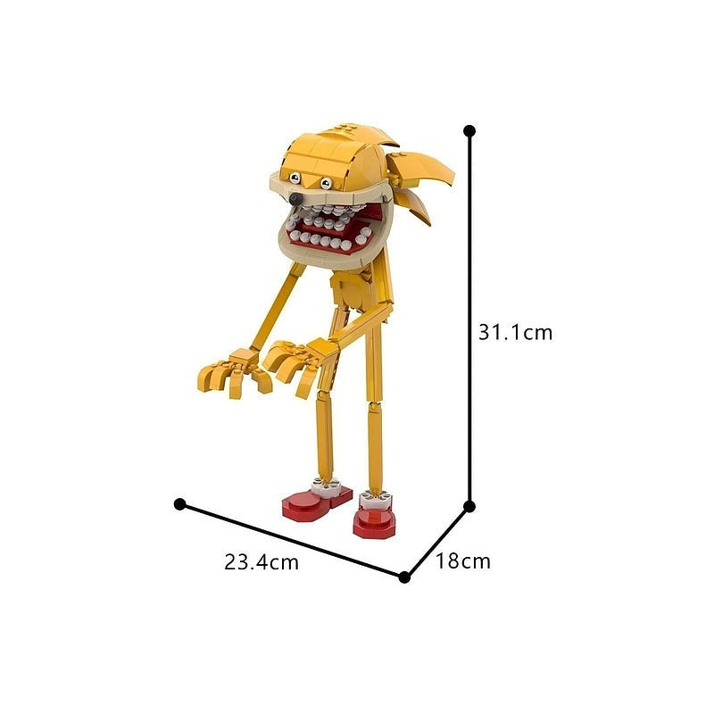 Speed Hedgehog Character MOC Figure Building Kit - 4