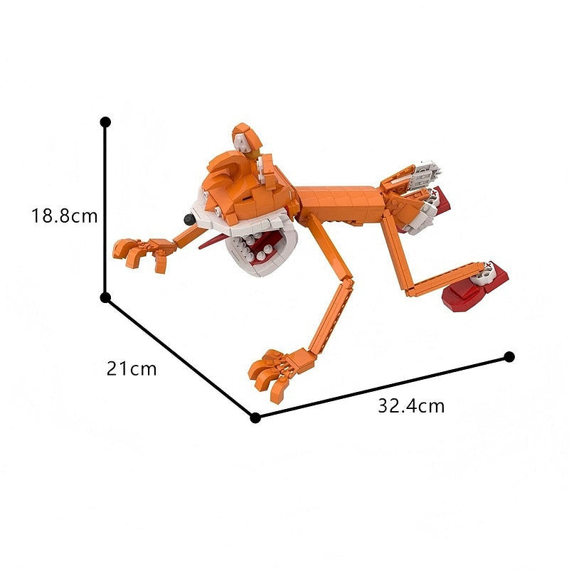 Speed Hedgehog Character MOC Figure Building Kit - 6