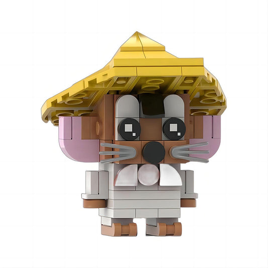 speedy gonzales brickheadz building kit | looney tunes | lego compatible moc - 2