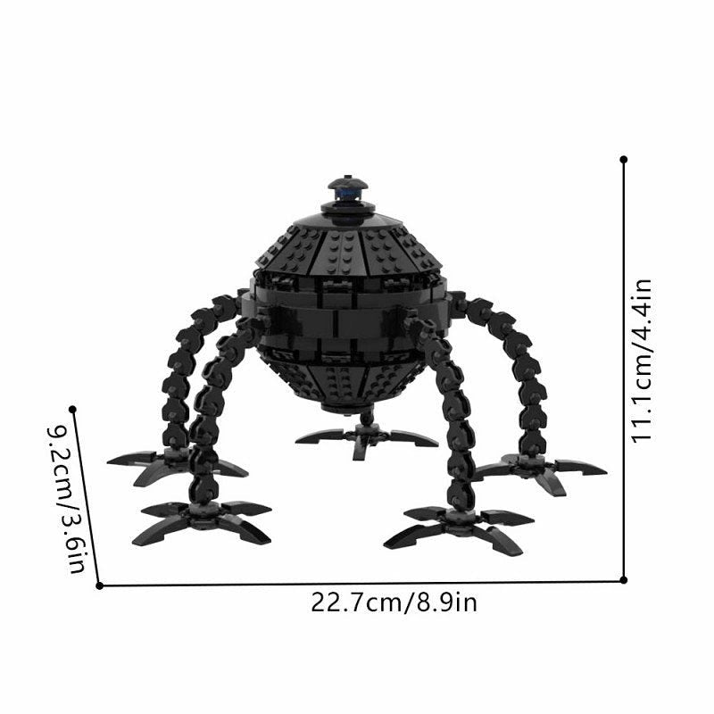 Spherical Multi-Limb Battle Robot Mech MOC Building Kit - 3