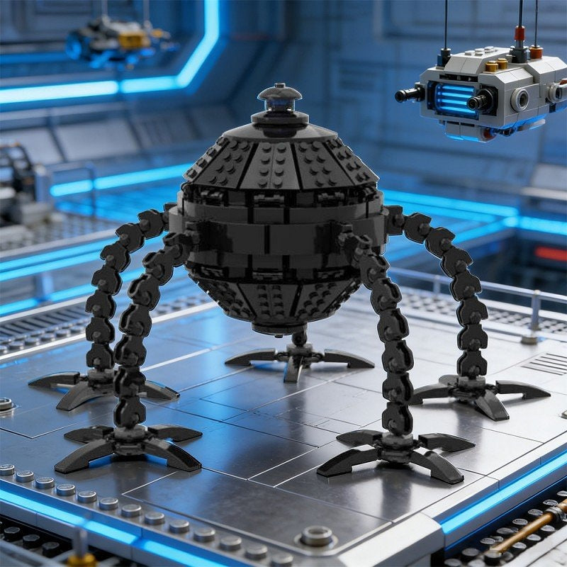 Spherical Multi-Limb Battle Robot Mech MOC Building Kit - 4