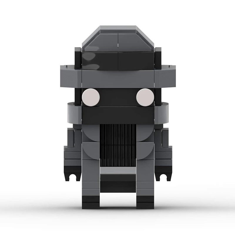 spider-man noir brickheadz building set | marvel | lego-compatible - 1