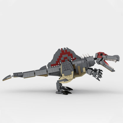 spinosaurus minifigure scale building set | moc-154188 - 2