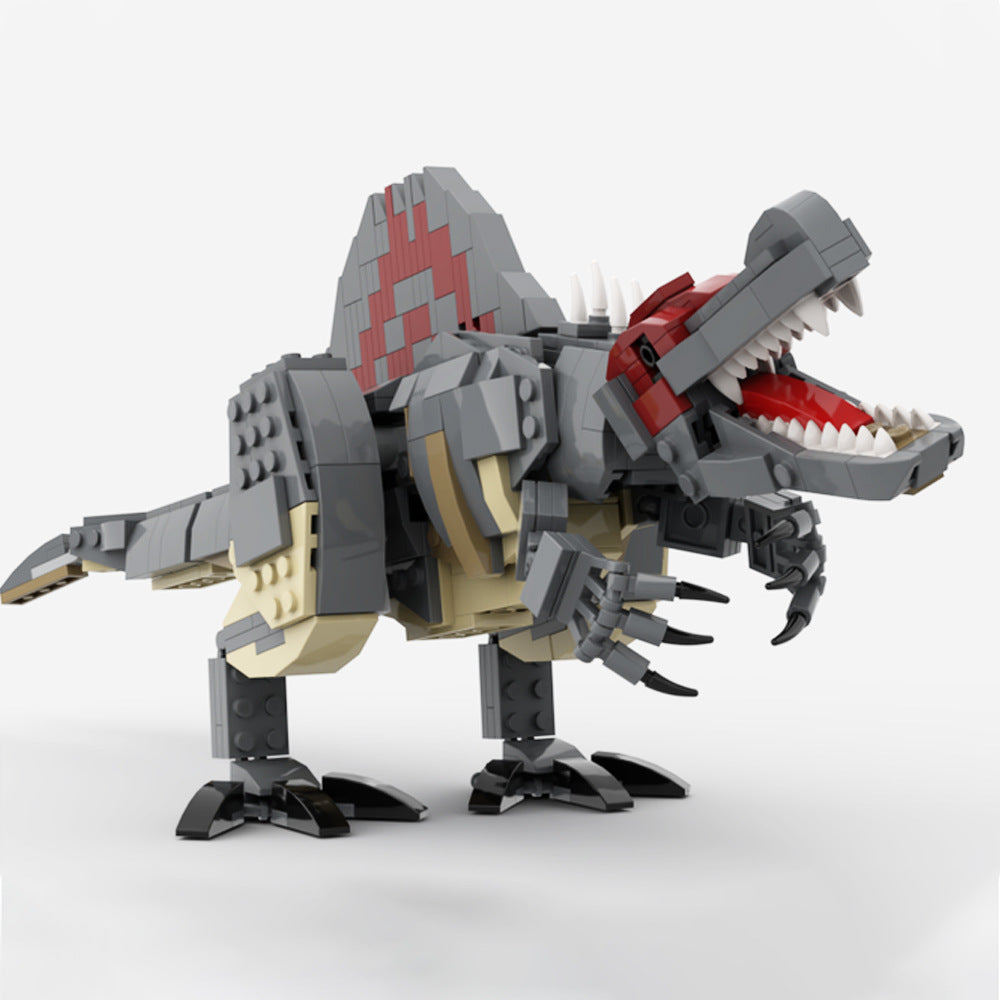 spinosaurus minifigure scale building set | moc-154188 - 3