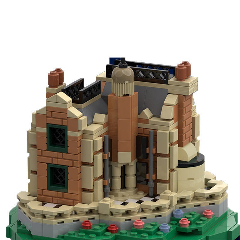 Spooky Manor MOC Building Kit | Haunted Halloween Architecture Model - 1