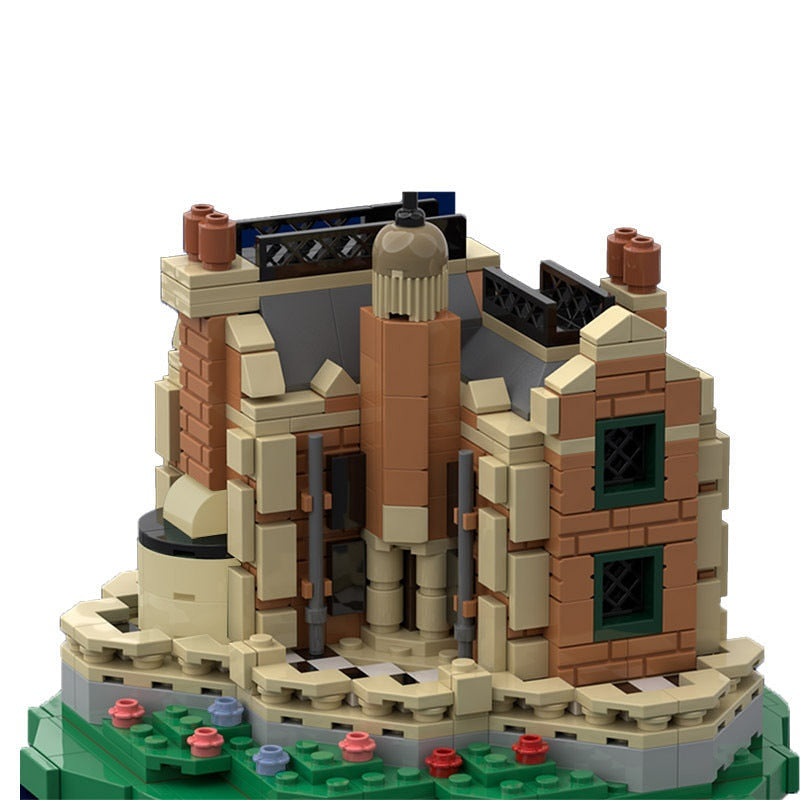Spooky Manor MOC Building Kit | Haunted Halloween Architecture Model - 2