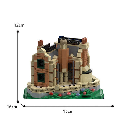 Spooky Manor MOC Building Kit | Haunted Halloween Architecture Model - 3