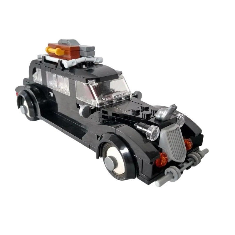 Spooky Mansion Cartoon Brick Car Building Kit | LEGO-Compatible MOC Vehicle - 2